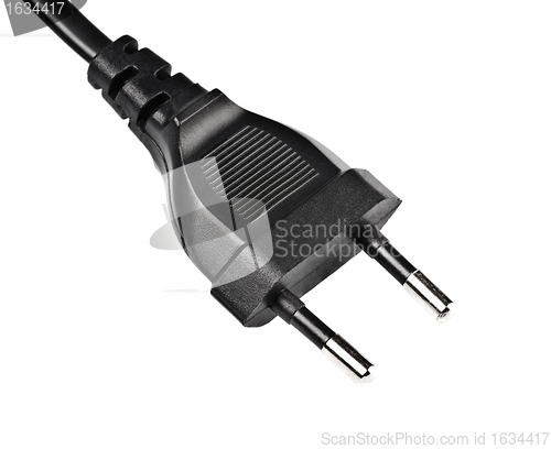 Image of black electric plug