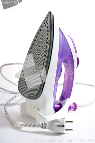Image of purple smoothing-iron