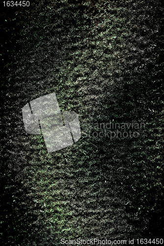 Image of black and green textile texture