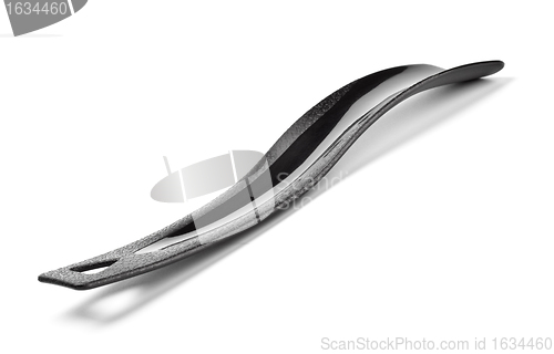 Image of black plastic shoehorn