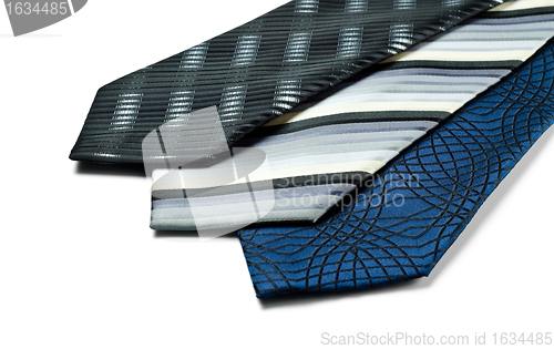 Image of three neckties