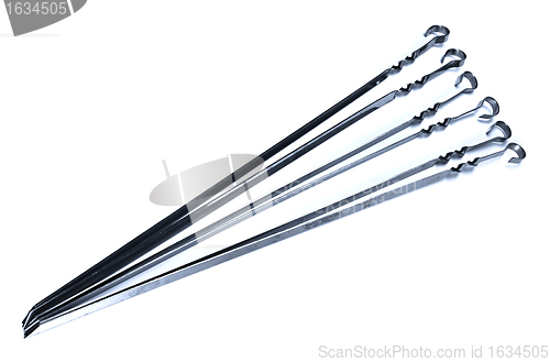 Image of metal skewers set