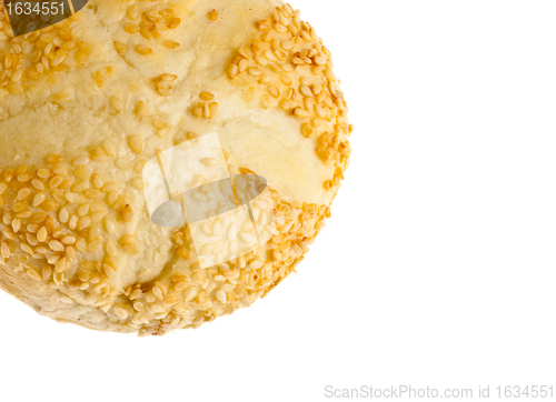 Image of bun with sesame seeds 