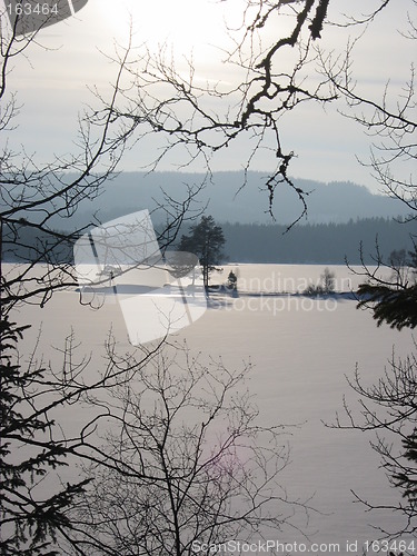 Image of Bjørnsjøen at easter