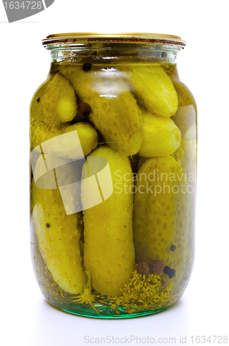 Image of pickles jar