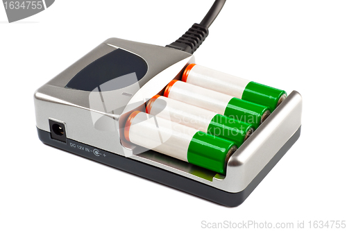 Image of charger with battery