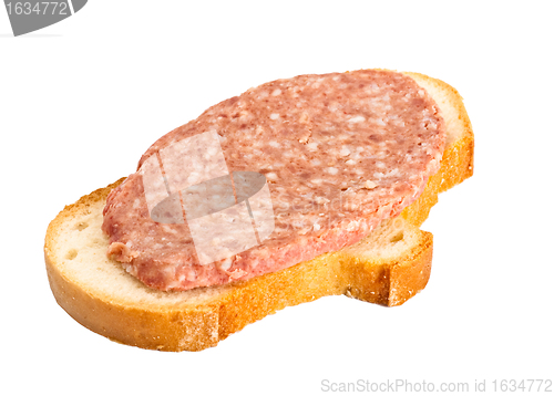 Image of sandwich isolated on white