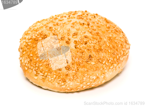 Image of bun with sesame seeds