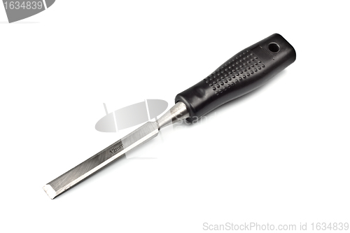 Image of black handle chisel 