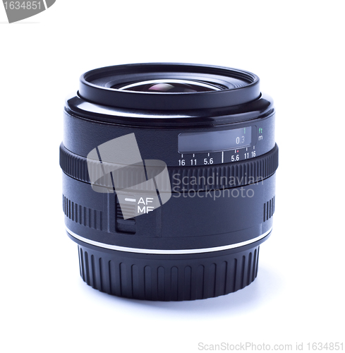 Image of wide angle lens