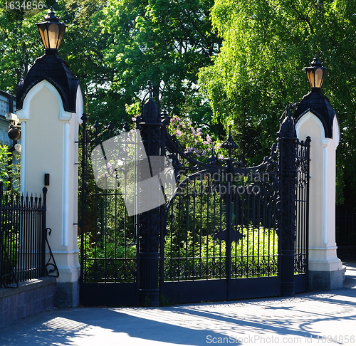 Image of Closed Old Gates