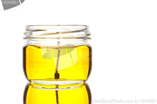 Image of yellow gel candle 