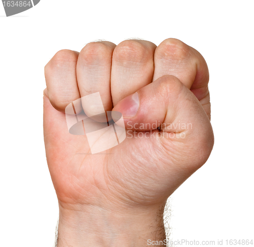 Image of raised fist