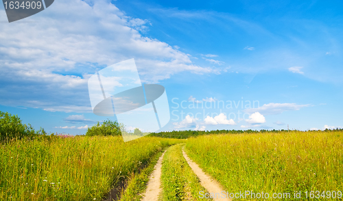 Image of field road