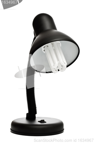 Image of black table lamp