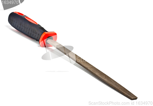 Image of black and red handle rasp