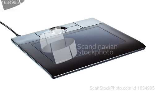 Image of black drawing tablet