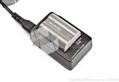 Image of charger with battery 