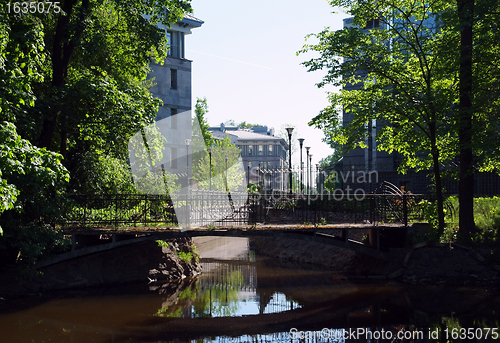 Image of Houses over Silent Water