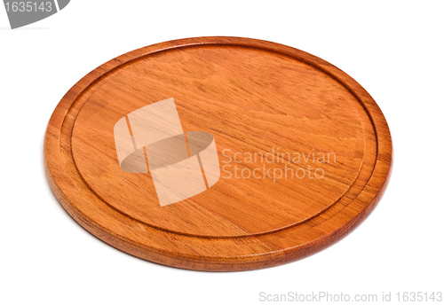 Image of laying wooden tray