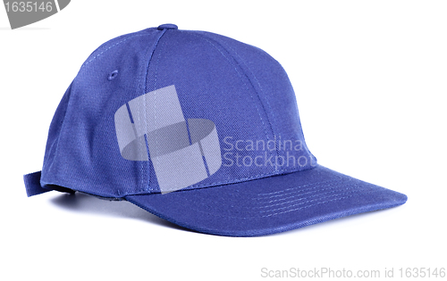 Image of blue baseball cap