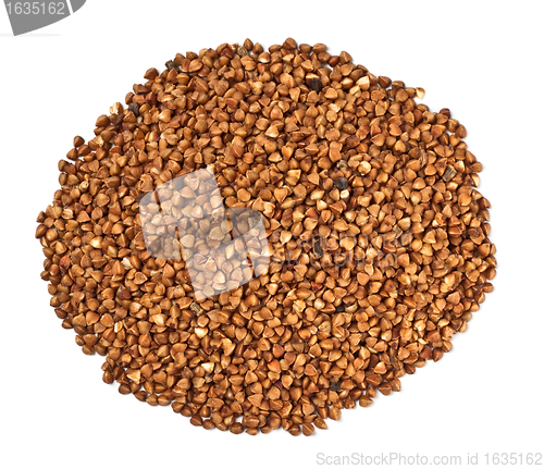 Image of buckwheat handful