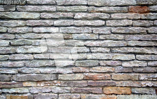 Image of Old Grey Brick Wall