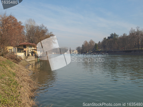 Image of River Po, Turin, Italy