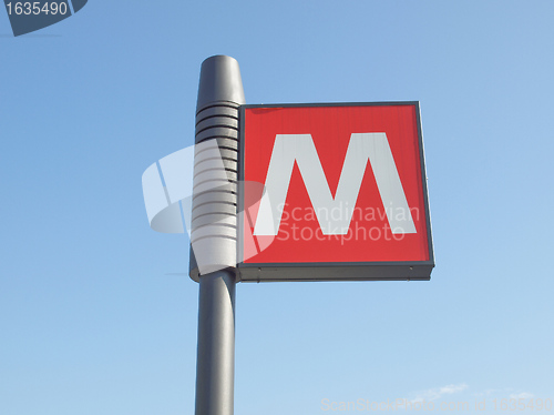 Image of Subway sign