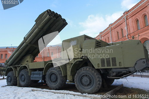 Image of launch rocket system