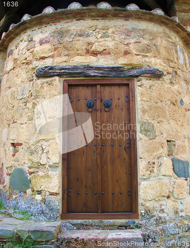 Image of The door. St. Mary's. Asinou. Cyprus