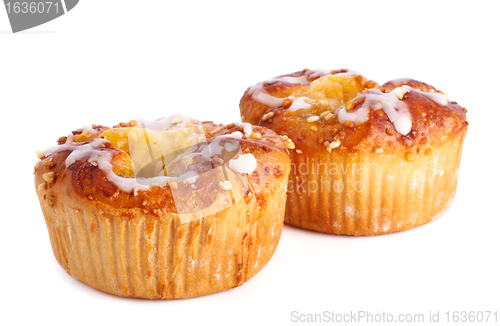 Image of two apple cakes