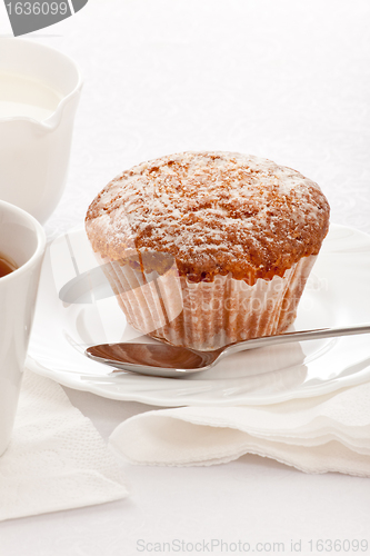 Image of cake on white dish