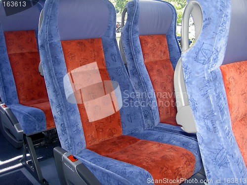 Image of seat in bus