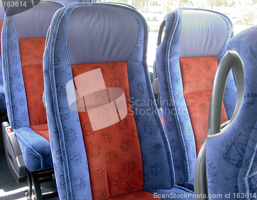 Image of seat in bus