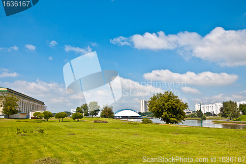 Image of Minsk at summer