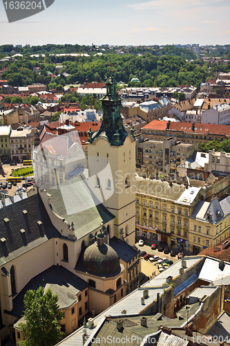 Image of Lviv at summer