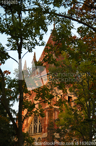 Image of old gothic tower