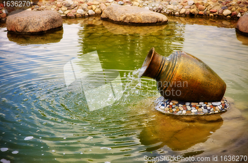 Image of small fountain
