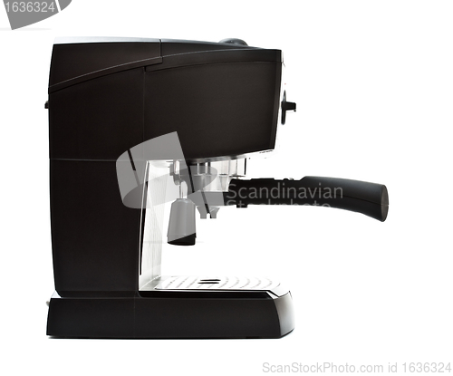 Image of espresso machine side view