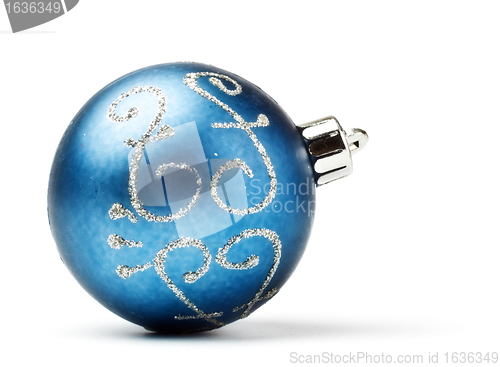 Image of blue decoration ball
