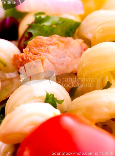 Image of Chicken salad - close up