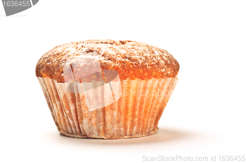 Image of cake with sugar powder