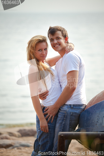 Image of couple on a beach