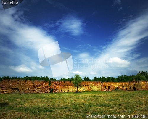 Image of ruins of old castle