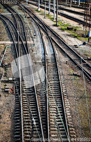 Image of railway junction