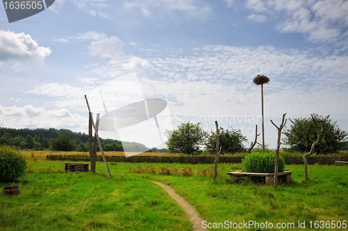 Image of traditional belarusian landscape