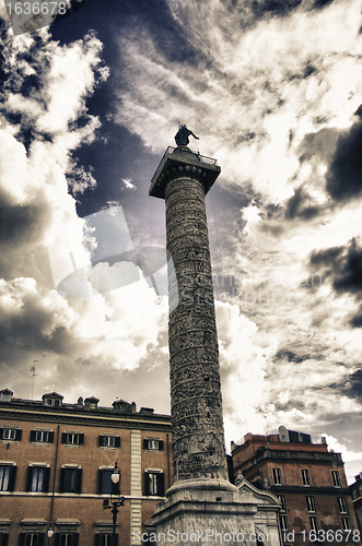 Image of Architectural Detail near Montecitorio in Rome