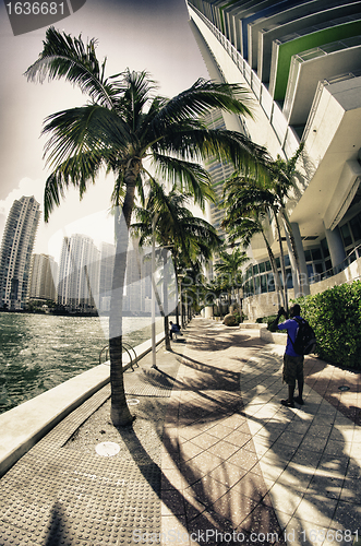 Image of Miami Skyscrapers near Bayfront Park