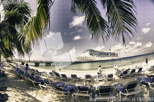 Image of Colors of Grand Turk Beach